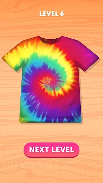 Tie Dye MOD APK: Безлимитные деньги и все уровни — скриншот 2 Tie Dye MOD APK: Безлимитные деньги и все уровни — скриншот 2