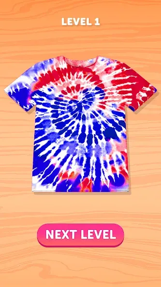 Tie Dye MOD APK: Безлимитные деньги и все уровни — скриншот 3 Tie Dye MOD APK: Безлимитные деньги и все уровни — скриншот 3