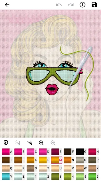 Cross Stitch Joy MOD APK: Без рекламы и все узоры открыты — скриншот 1 Cross Stitch Joy MOD APK: Без рекламы и все узоры открыты — скриншот 1