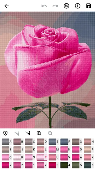 Cross Stitch Joy MOD APK: Без рекламы и все узоры открыты — скриншот 5 Cross Stitch Joy MOD APK: Без рекламы и все узоры открыты — скриншот 5