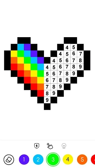 Color by Number ®: No.Draw на телефон — скачать мод: Без рекламы и все раскраски открыты — скриншот 1