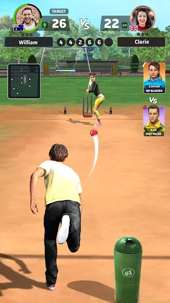 Cricket Gangsta™ Cricket Games бесплатно на Андроид — мод: Безлимитные деньги и все команды открыты — скриншот 2