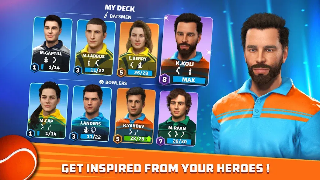 Cricket Gangsta™ Cricket Games бесплатно на Андроид — мод: Безлимитные деньги и все команды открыты — скриншот 3