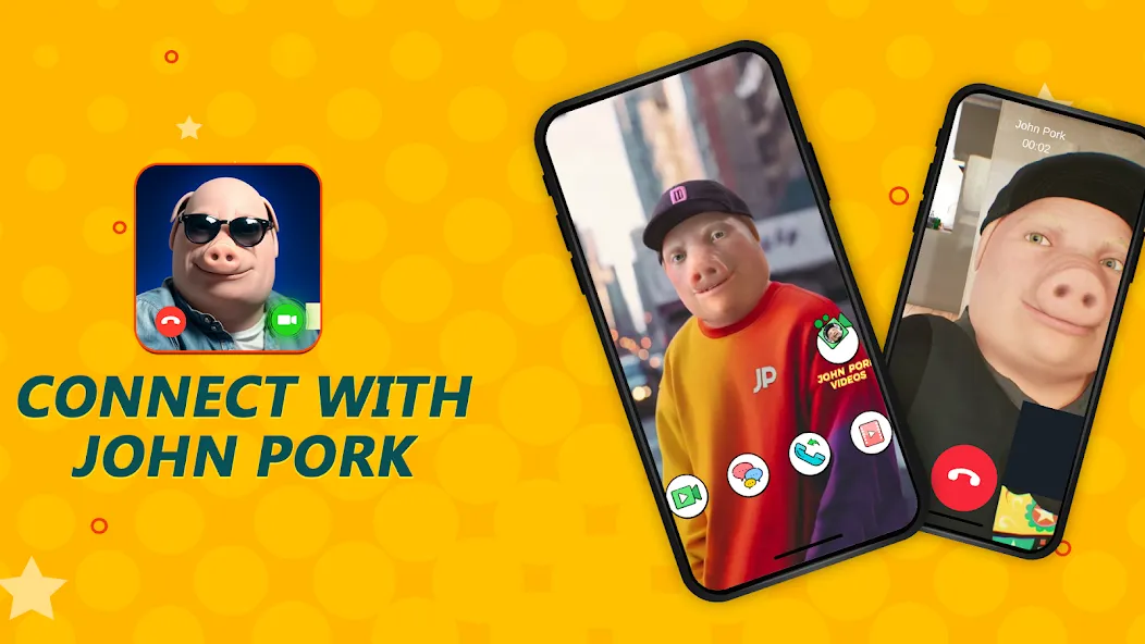 John Pork In Video Call взломанный APK — Бесконечные звонки без ограничений — скриншот 4 John Pork In Video Call взломанный APK — Бесконечные звонки без ограничений — скриншот 4