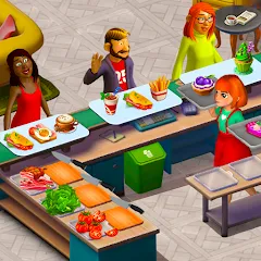 Скачать Cooking Cup: Fun Cafe Games мод — Безлимитные деньги и ингредиенты