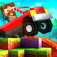 Скачать Blocky Roads бесплатно — Безлимитные деньги и топливо