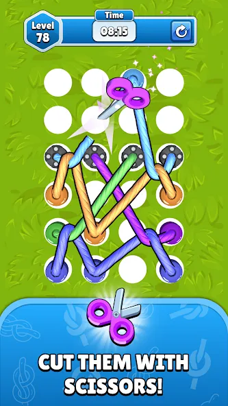 Скачать мод Twisted Tangle — Без рекламы и много подсказок — скриншот 2 Скачать мод Twisted Tangle — Без рекламы и много подсказок — скриншот 2
