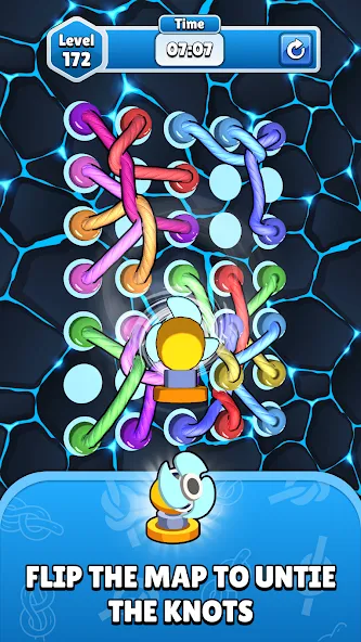 Скачать мод Twisted Tangle — Без рекламы и много подсказок — скриншот 4 Скачать мод Twisted Tangle — Без рекламы и много подсказок — скриншот 4