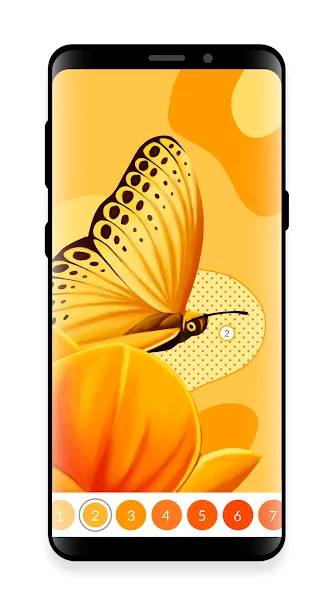 April - Oil Painting by Number MOD APK скачать на Андроид — Безлимитные подсказки и краски — скриншот 1 April - Oil Painting by Number MOD APK скачать на Андроид — Безлимитные подсказки и краски — скриншот 1