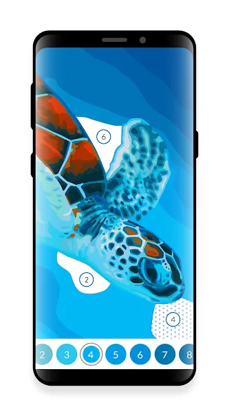 April - Oil Painting by Number MOD APK скачать на Андроид — Безлимитные подсказки и краски — скриншот 2 April - Oil Painting by Number MOD APK скачать на Андроид — Безлимитные подсказки и краски — скриншот 2