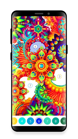 April - Oil Painting by Number MOD APK скачать на Андроид — Безлимитные подсказки и краски — скриншот 3 April - Oil Painting by Number MOD APK скачать на Андроид — Безлимитные подсказки и краски — скриншот 3