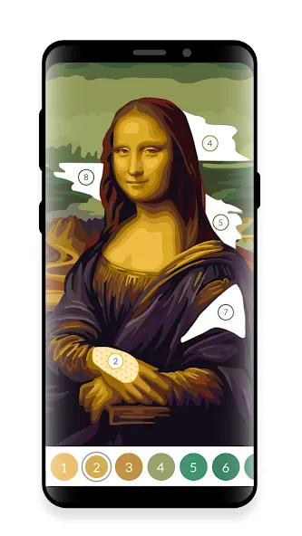 April - Oil Painting by Number MOD APK скачать на Андроид — Безлимитные подсказки и краски — скриншот 5 April - Oil Painting by Number MOD APK скачать на Андроид — Безлимитные подсказки и краски — скриншот 5