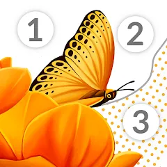 April - Oil Painting by Number MOD APK скачать на Андроид — Безлимитные подсказки и краски