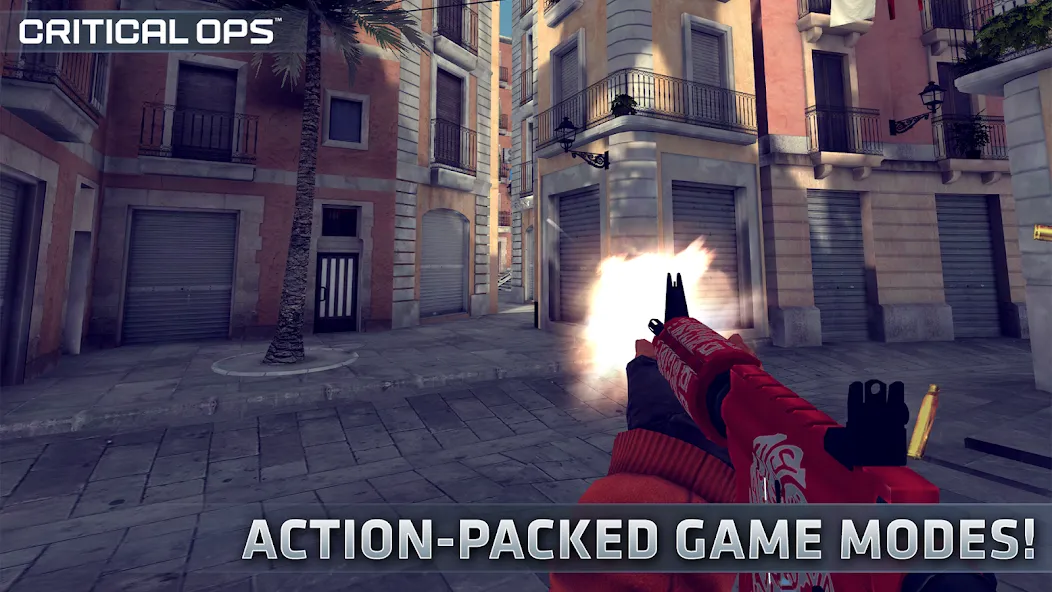 Скачать Critical Ops: Multiplayer FPS на Андроид с модом — Безлимитные деньги и оружие — скриншот 4