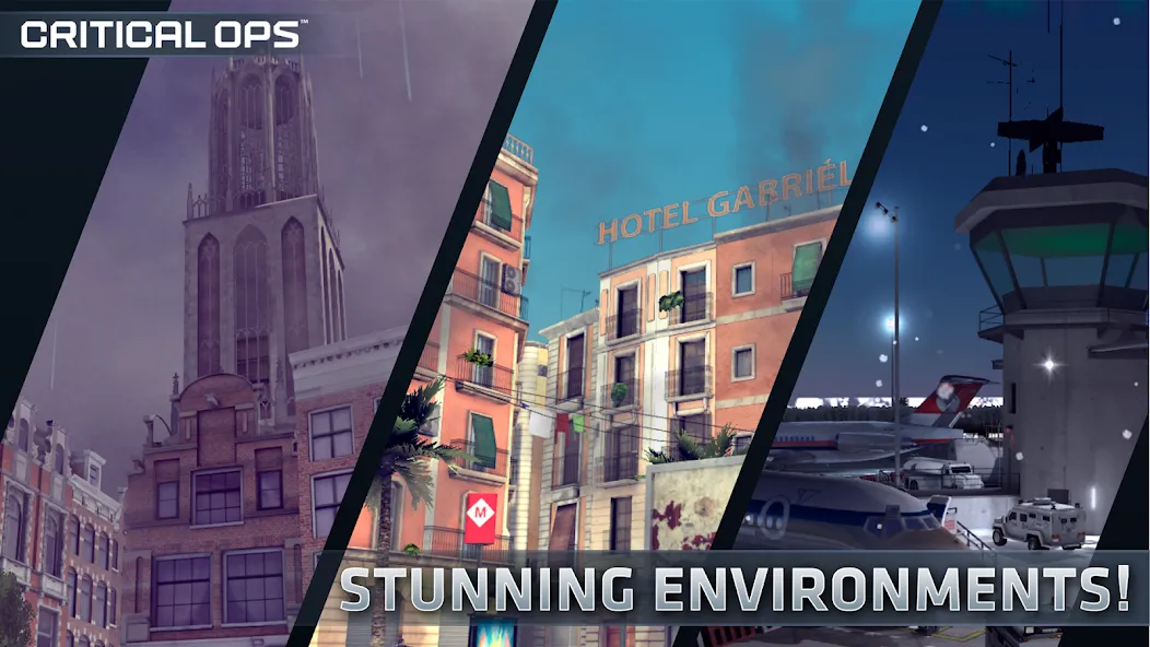Скачать Critical Ops: Multiplayer FPS на Андроид с модом — Безлимитные деньги и оружие — скриншот 5