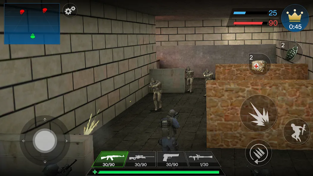 Counter Strike Offline : CS (Мод: Разблокированы все оружия и уровни) — скачать на Андроид — скриншот 1 Counter Strike Offline : CS (Мод: Разблокированы все оружия и уровни) — скачать на Андроид — скриншот 1