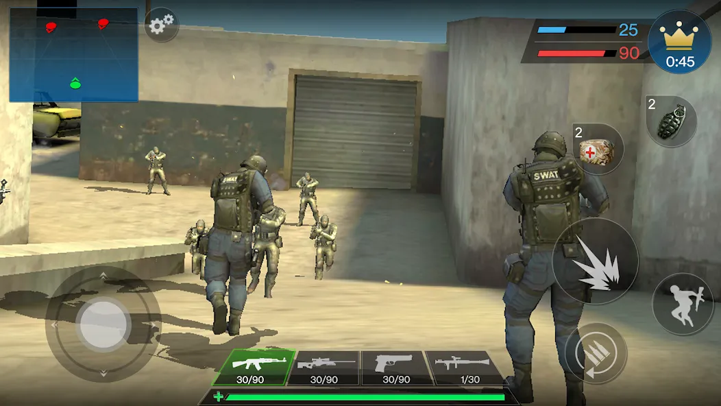 Counter Strike Offline : CS (Мод: Разблокированы все оружия и уровни) — скачать на Андроид — скриншот 3 Counter Strike Offline : CS (Мод: Разблокированы все оружия и уровни) — скачать на Андроид — скриншот 3