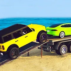 Trailer Truck Car Transport 3D — последняя версия с модом (Безлимитные деньги и всё открыто)