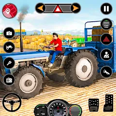 Tractor Simulator Farm Games MOD APK скачать на Андроид — Безлимитные деньги и топливо