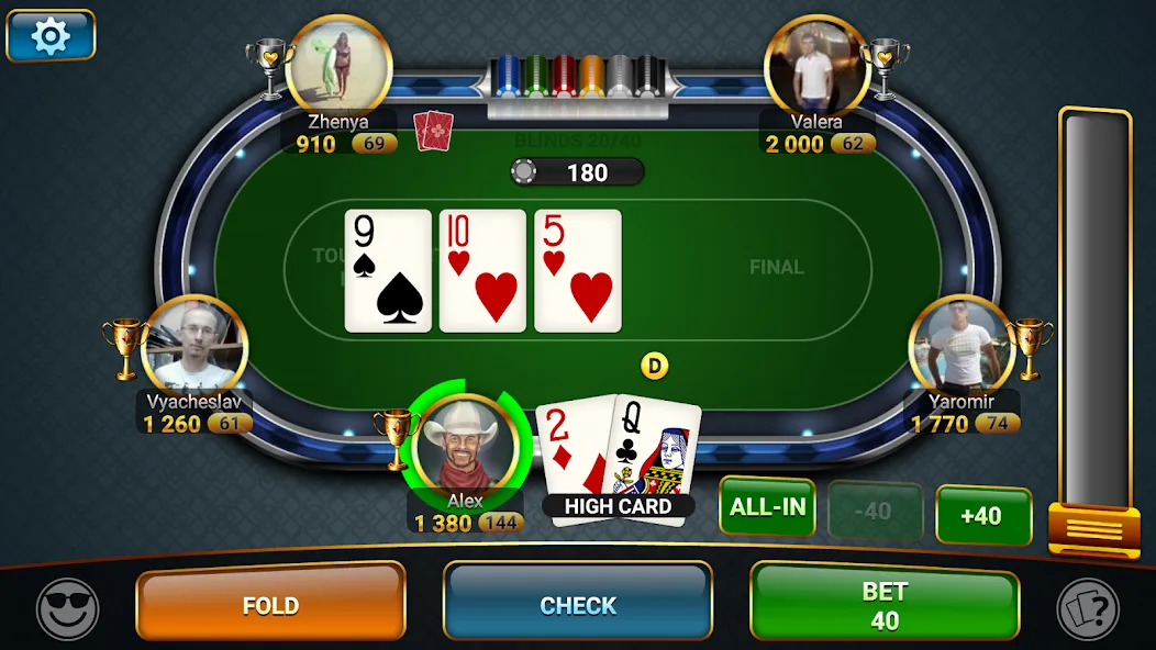Скачать Poker Championship Tournaments — Безлимитные фишки и все турниры — скриншот 5
