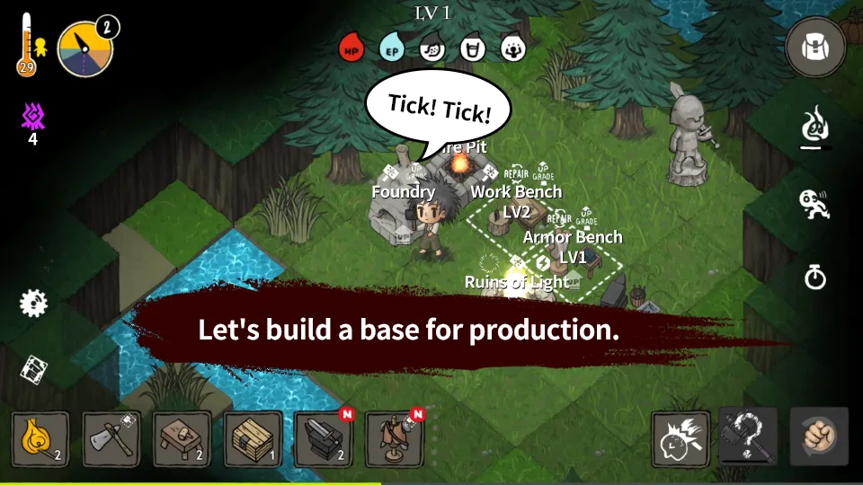 The Wild Darkness MOD APK: Бессмертие и быстрый крафт — скриншот 4 The Wild Darkness MOD APK: Бессмертие и быстрый крафт — скриншот 4