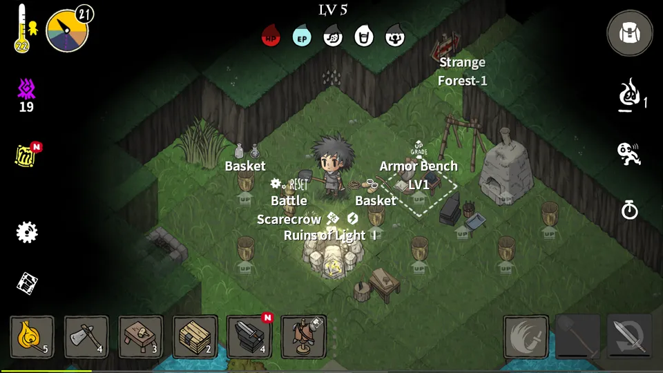 The Wild Darkness MOD APK: Бессмертие и быстрый крафт — скриншот 5 The Wild Darkness MOD APK: Бессмертие и быстрый крафт — скриншот 5