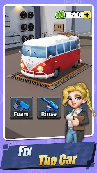 Car Fix Inc - Mechanic Garage — скачать мод: Много денег и ресурсов — скриншот 2 Car Fix Inc - Mechanic Garage — скачать мод: Много денег и ресурсов — скриншот 2