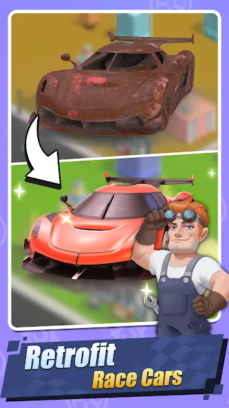 Car Fix Inc - Mechanic Garage — скачать мод: Много денег и ресурсов — скриншот 3 Car Fix Inc - Mechanic Garage — скачать мод: Много денег и ресурсов — скриншот 3