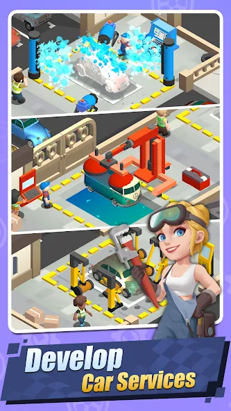 Car Fix Inc - Mechanic Garage — скачать мод: Много денег и ресурсов — скриншот 4 Car Fix Inc - Mechanic Garage — скачать мод: Много денег и ресурсов — скриншот 4