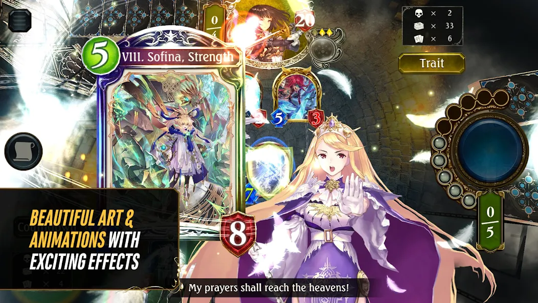 Shadowverse CCG (Мод: Безлимитная мана и открыты карты) — скачать на Андроид — скриншот 1