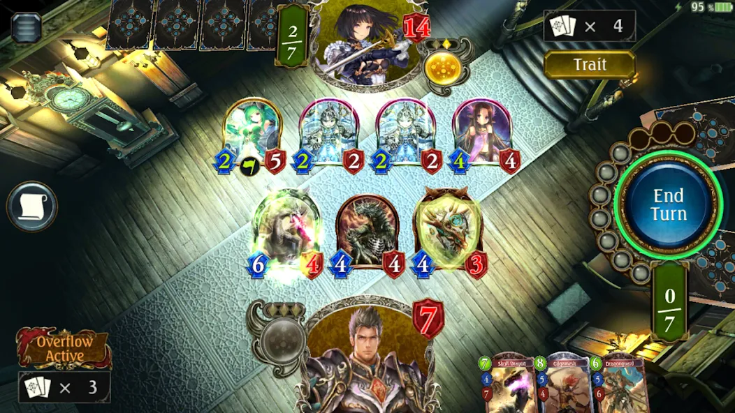 Shadowverse CCG (Мод: Безлимитная мана и открыты карты) — скачать на Андроид — скриншот 5