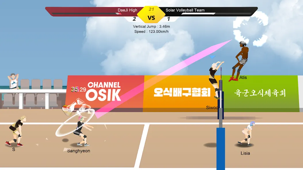 The Spike - Volleyball Story взлом APK — Безлимитные деньги и усиленные игроки — скриншот 5 The Spike - Volleyball Story взлом APK — Безлимитные деньги и усиленные игроки — скриншот 5