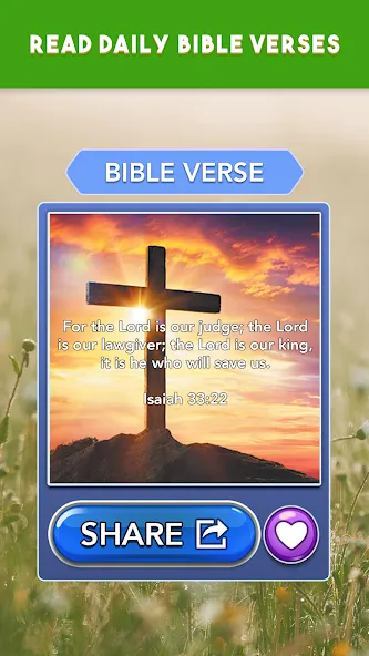 Daily Bible Trivia Bible Games MOD APK скачать на Андроид — Открыты все викторины и подсказки — скриншот 2