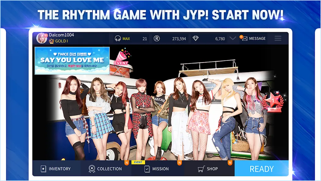 SUPERSTAR JYPNATION MOD APK скачать на Андроид — Безлимитные деньги и все карты открыты — скриншот 2