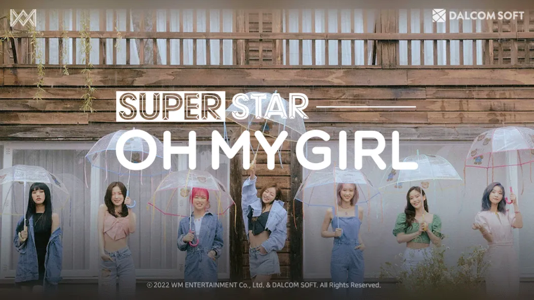 Скачать SUPERSTAR OH MY GIRL мод — Безлимитные алмазы и открыты все карты — скриншот 1