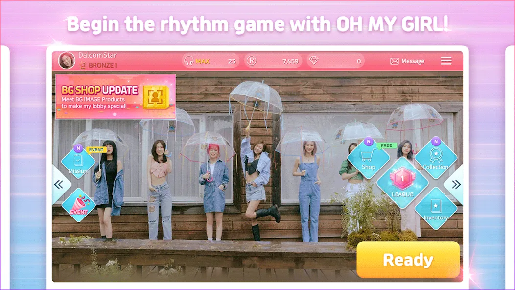 Скачать SUPERSTAR OH MY GIRL мод — Безлимитные алмазы и открыты все карты — скриншот 2