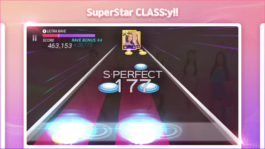 SUPERSTAR CLASS:y на телефон — скачать мод: Много алмазов и открыты все карты — скриншот 3 SUPERSTAR CLASS:y на телефон — скачать мод: Много алмазов и открыты все карты — скриншот 3