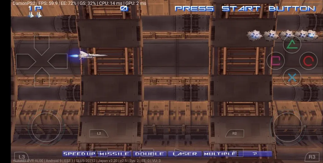 PS2 Emulator DamonPS2 PPSSPP взлом на Андроид — Улучшенная графика и высокая скорость — скриншот 3