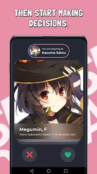 Smash or Pass Anime Game — взломанная версия, Бесконечные монеты и разблокировки — скриншот 2