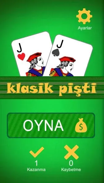 Klasik Pişti İnternetsiz на телефон — скачать мод: Без рекламы и без интернета — скриншот 2 Klasik Pişti İnternetsiz на телефон — скачать мод: Без рекламы и без интернета — скриншот 2