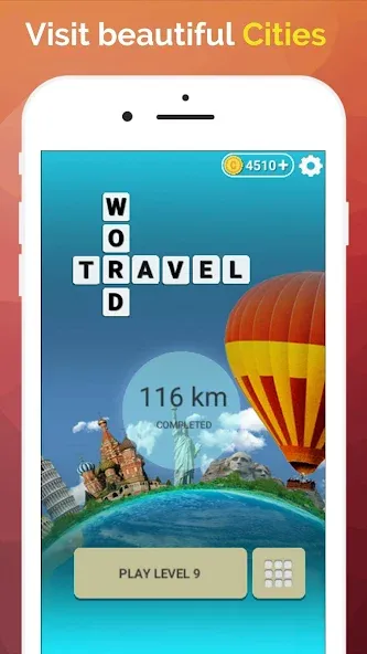 Скачать Word Travel: Wonders Trip Game бесплатно — Безлимитные подсказки и монеты — скриншот 2 Скачать Word Travel: Wonders Trip Game бесплатно — Безлимитные подсказки и монеты — скриншот 2