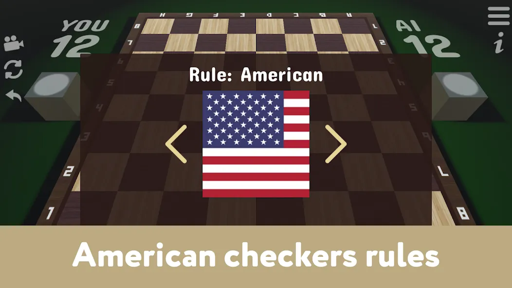Checkers for two - Draughts — последняя версия с модом (Игра вдвоём без рекламы) — скриншот 3