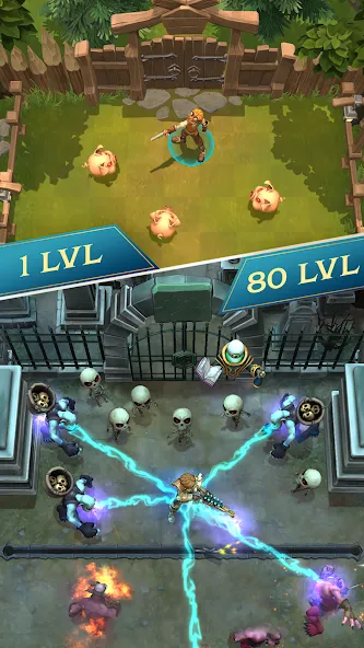 Скачать мод Heroics Epic Legend of Archero — Безлимитные деньги и энергии — скриншот 2 Скачать мод Heroics Epic Legend of Archero — Безлимитные деньги и энергии — скриншот 2