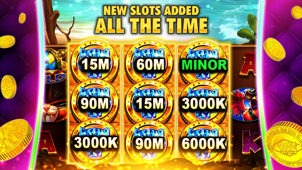 DoubleDown Casino Vegas Slots бесплатно на Андроид — мод: Безлимитные монеты и бесплатные вращения — скриншот 3 DoubleDown Casino Vegas Slots бесплатно на Андроид — мод: Безлимитные монеты и бесплатные вращения — скриншот 3