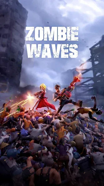 Zombie Waves — скачать мод: Безлимитные ресурсы и мощное оружие — скриншот 1 Zombie Waves — скачать мод: Безлимитные ресурсы и мощное оружие — скриншот 1