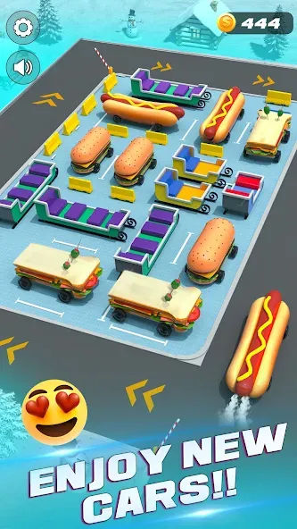 Unblock It Car Puzzle Game взломанный APK — Без рекламы и все уровни открыты — скриншот 5 Unblock It Car Puzzle Game взломанный APK — Без рекламы и все уровни открыты — скриншот 5