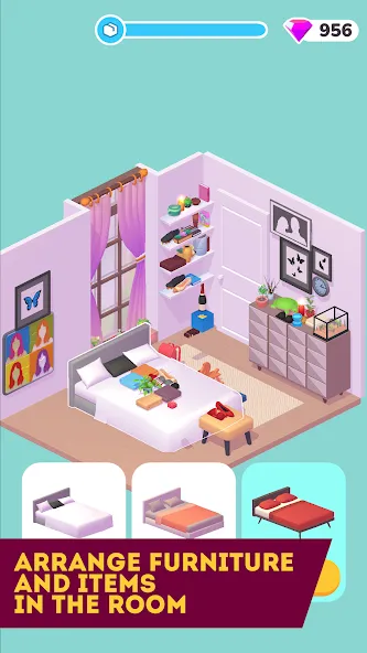 Скачать Decor Life - Home Design Game мод — Безлимитные деньги и все предметы открыты — скриншот 3 Скачать Decor Life - Home Design Game мод — Безлимитные деньги и все предметы открыты — скриншот 3