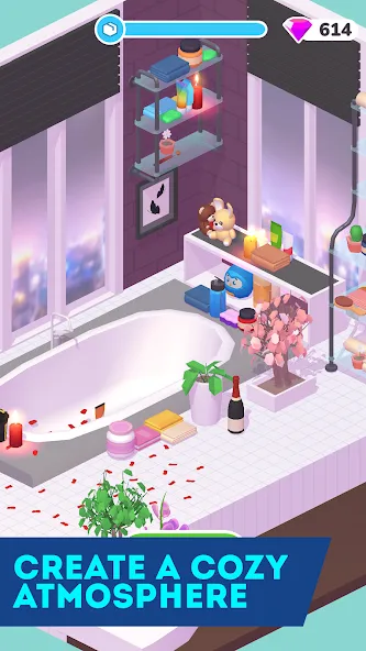 Скачать Decor Life - Home Design Game мод — Безлимитные деньги и все предметы открыты — скриншот 4 Скачать Decor Life - Home Design Game мод — Безлимитные деньги и все предметы открыты — скриншот 4