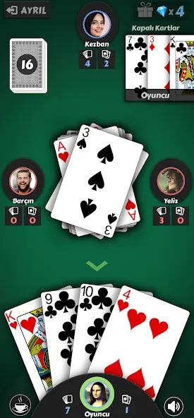 Pisti - Offline Card Games бесплатно на Андроид — мод: Без рекламы и разблокированы режимы — скриншот 1 Pisti - Offline Card Games бесплатно на Андроид — мод: Без рекламы и разблокированы режимы — скриншот 1