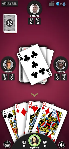 Pisti - Offline Card Games бесплатно на Андроид — мод: Без рекламы и разблокированы режимы — скриншот 4 Pisti - Offline Card Games бесплатно на Андроид — мод: Без рекламы и разблокированы режимы — скриншот 4